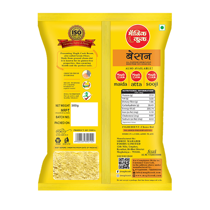 Besan (Gram Flour) Taste the Magic
